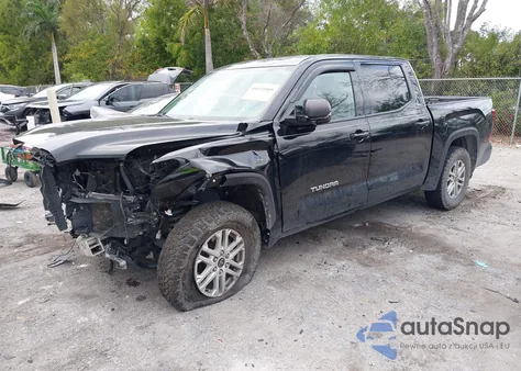 2022 Toyota Tundra Sr5 из США, поврежденный, VIN 5TFLA5AB1NX008579